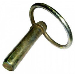 Шплинт (Штифт) с кольцом / Палец стопорный замковый d=8 мм 