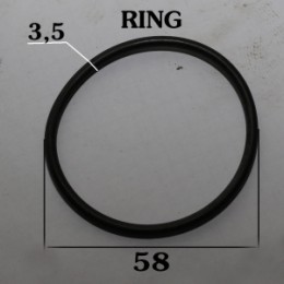 Кольцо уплотнительное 58х3,55